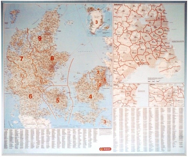 Postleitzahlenkarte Tschechien 1440 000 Commee Landka