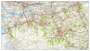 Kaart Noord-Brabant