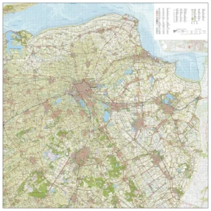 Topografische Kaart Groningen XL